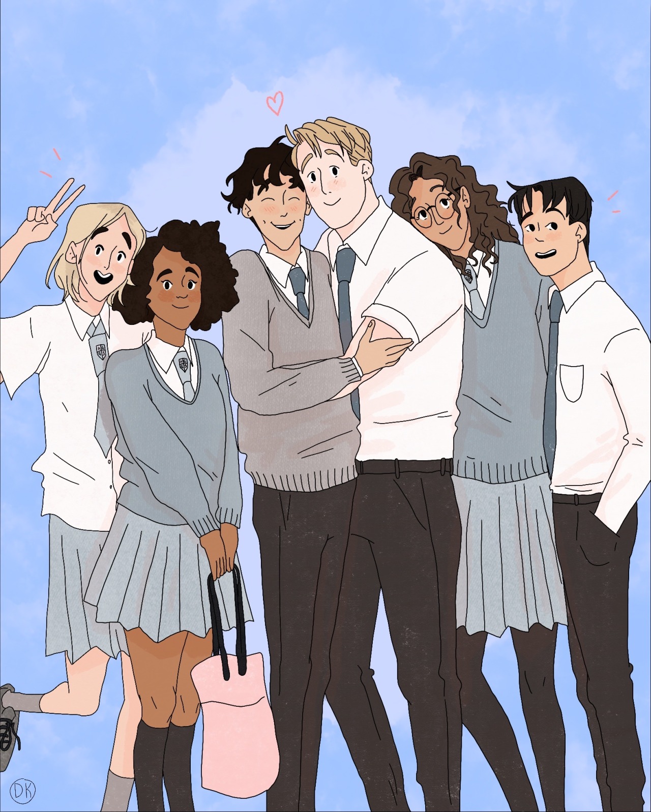 Fanart de Heartstopper : Une célébration de la saison 3