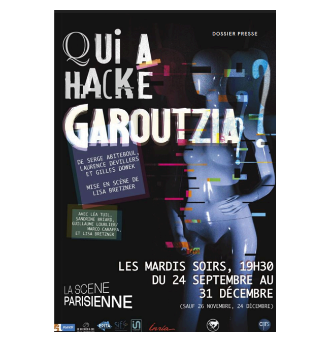 Garoutzia, victime d'un meurtre théâtral à La Scène Parisienne