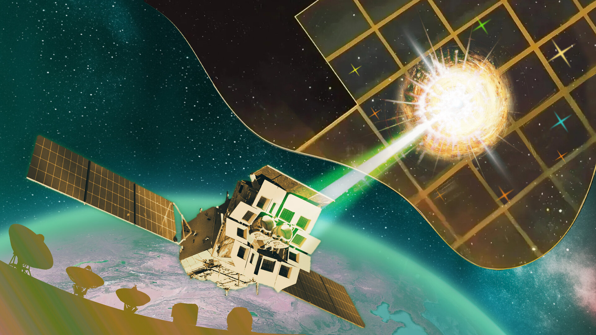 Une mystérieuse explosion cosmique détectée par la sonde Einstein