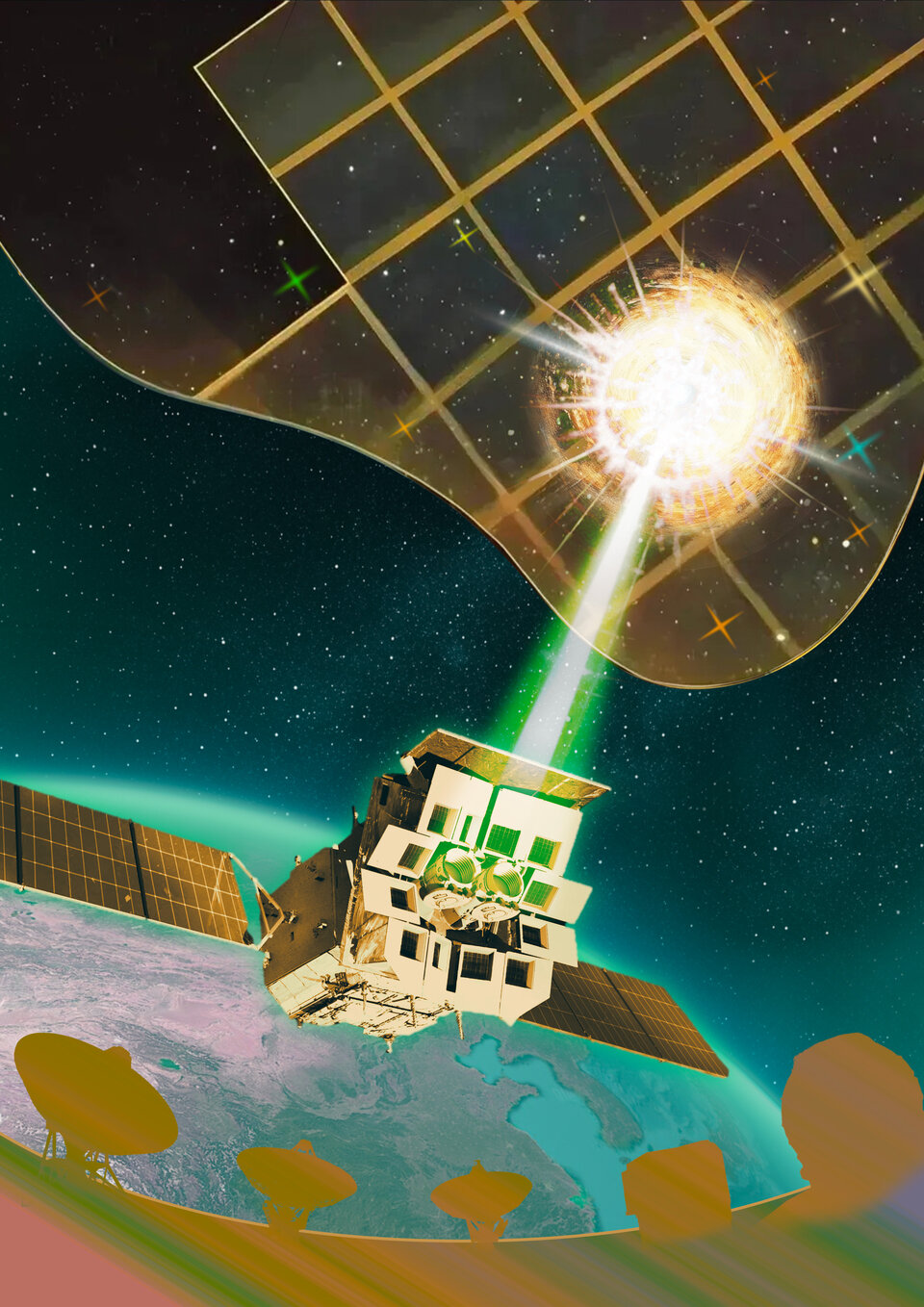 Une mystérieuse explosion cosmique détectée par la sonde Einstein