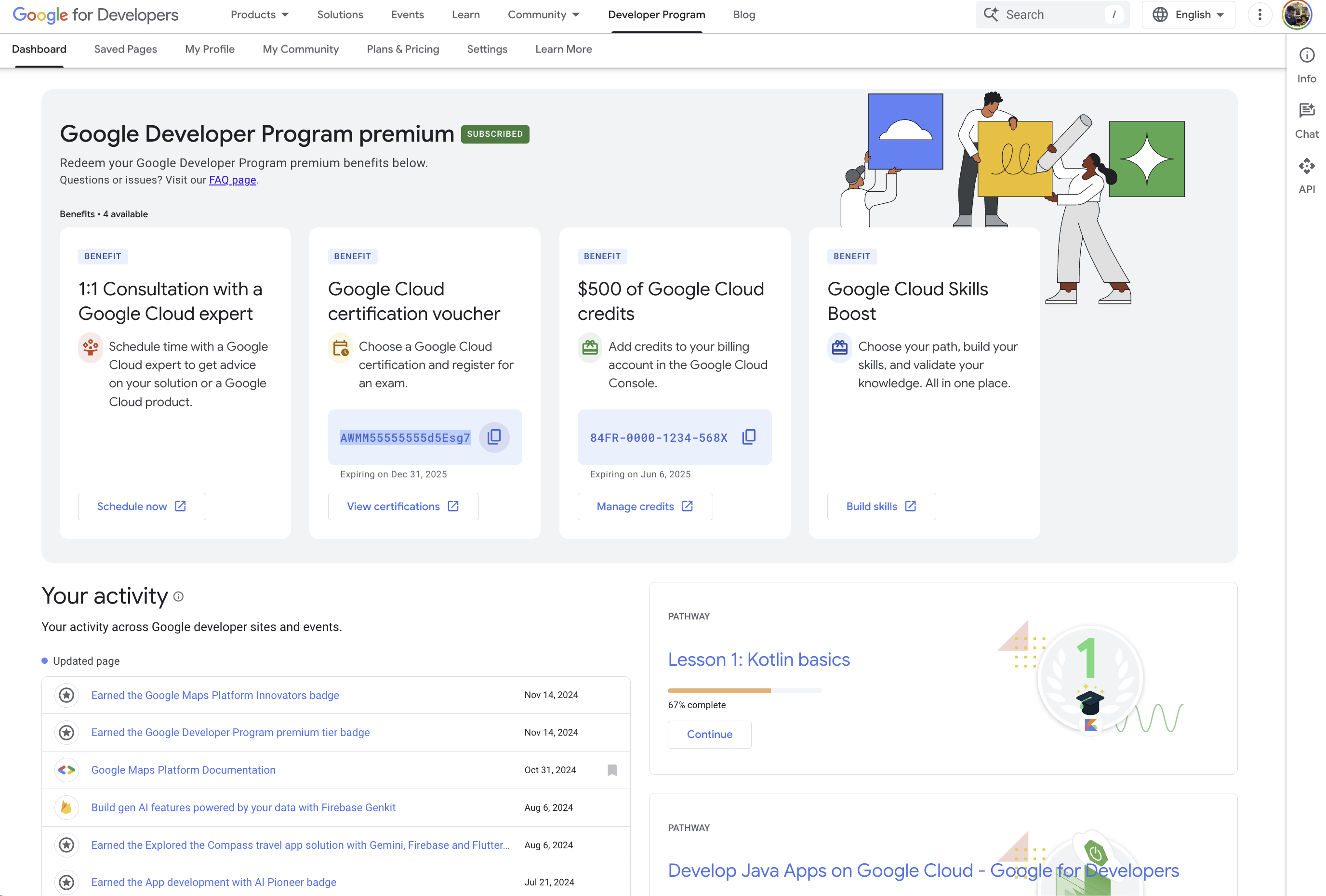 Google Developer Program premium : avantages exclusifs pour les mordus de tech