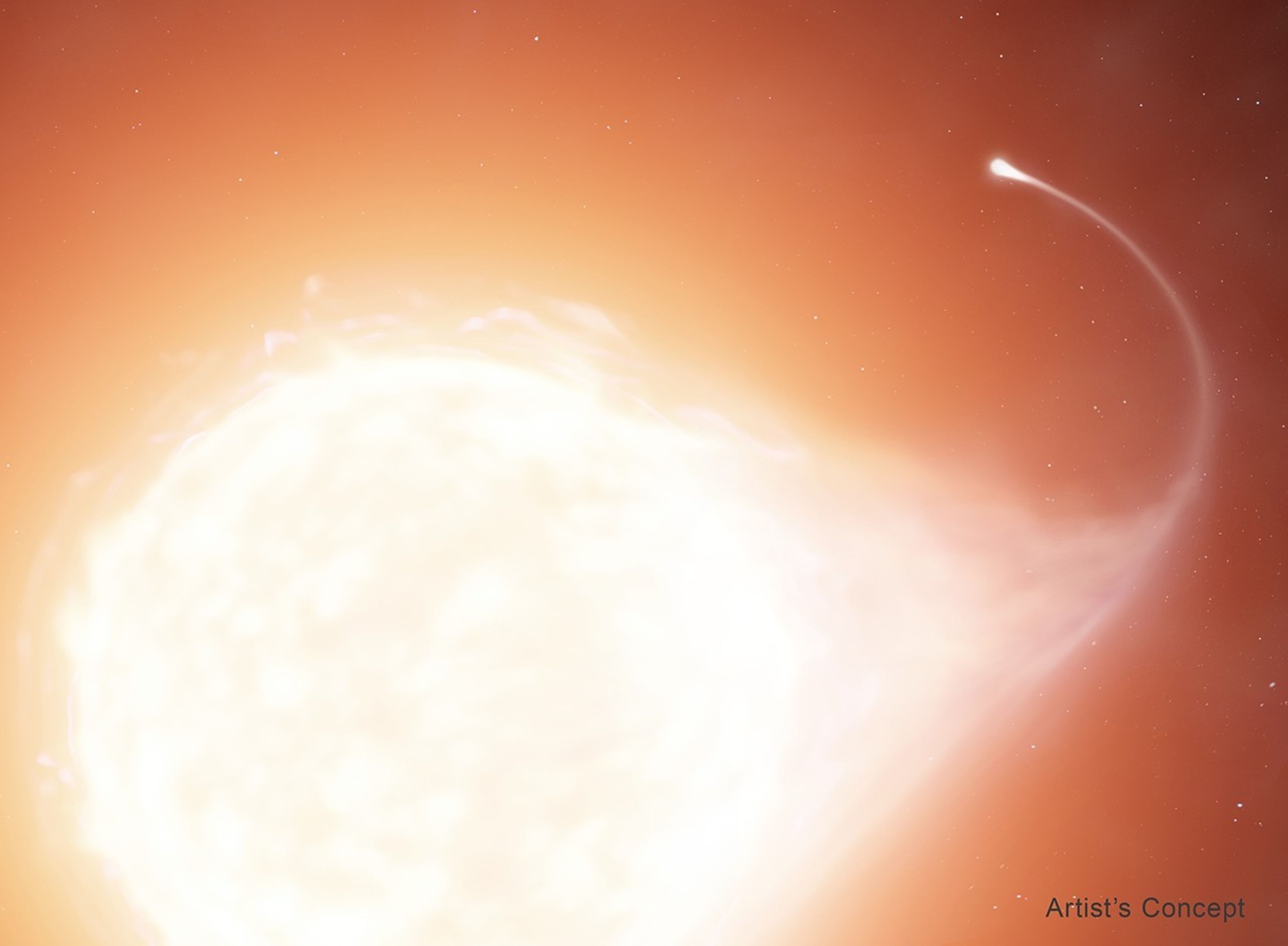 Le Hubble de la NASA sur la piste d'un 