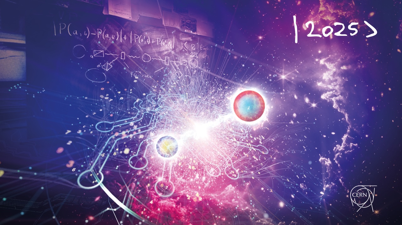 Le CERN vous souhaite une très bonne année 2025 !