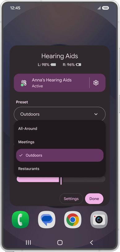 Android dope sa compatibilité avec les aides auditives et les lecteurs d'écran