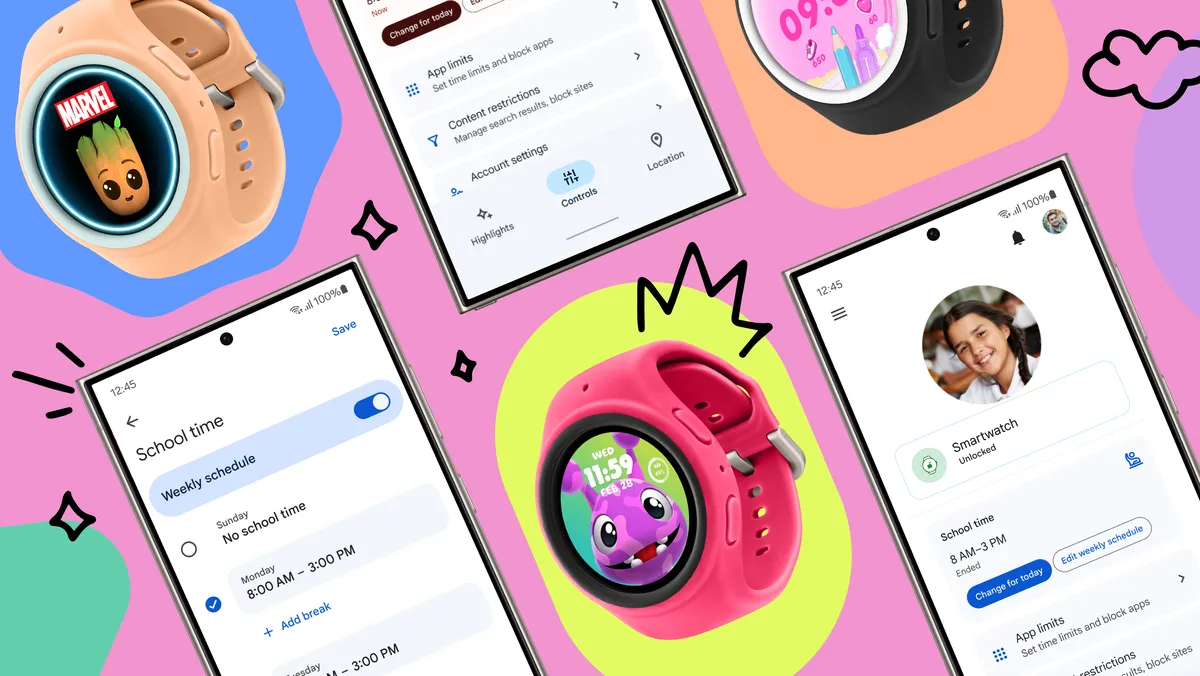 Samsung dévoile une expérience de smartwatch adaptée aux enfants