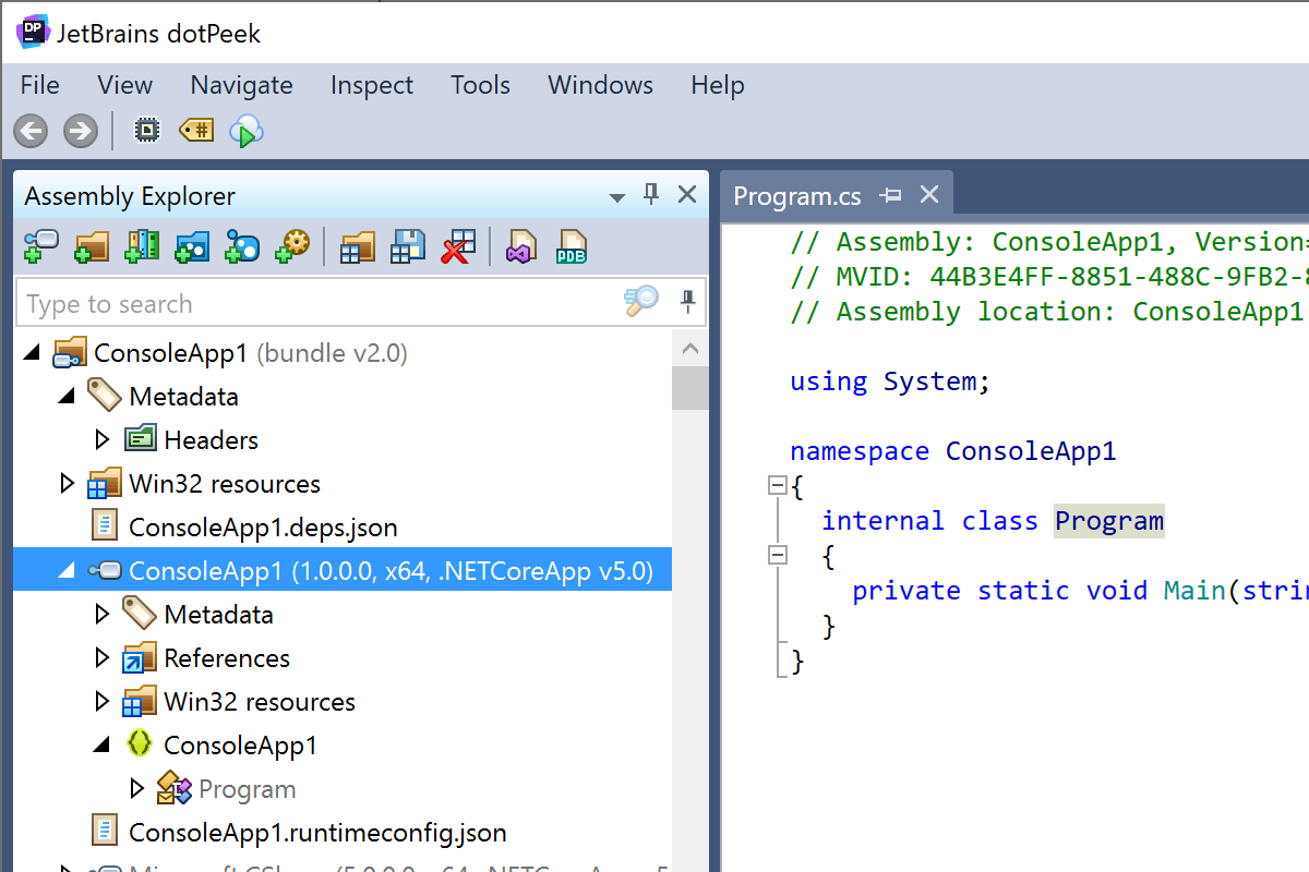 dotPeek 1.2 : la mise à jour ultime pour les pros du .NET