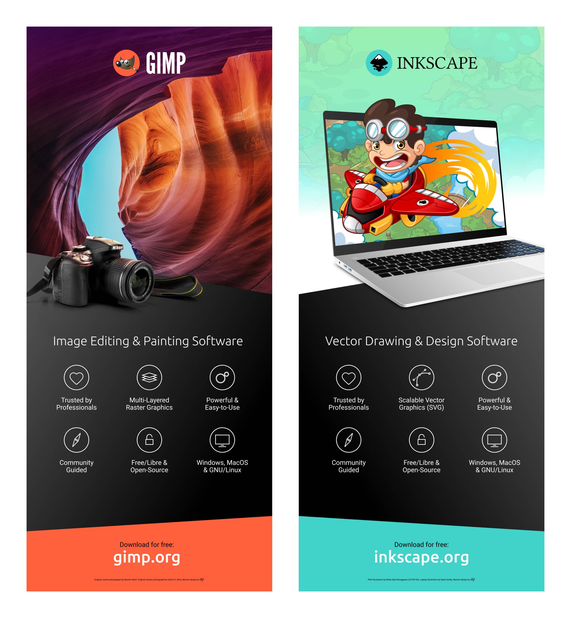 SCaLE 2018 : Le paradis des graphismes libres