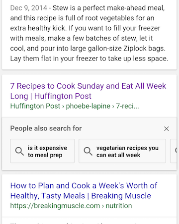 Google Search Mobile intègre des recherches associées pour une expérience utilisateur renforcée