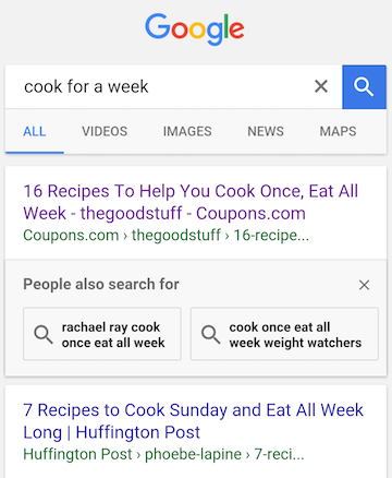 Google Search Mobile intègre des recherches associées pour une expérience utilisateur renforcée