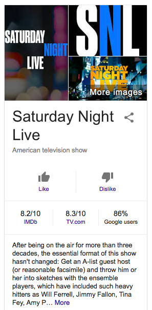 Google Tests Movie Ratings