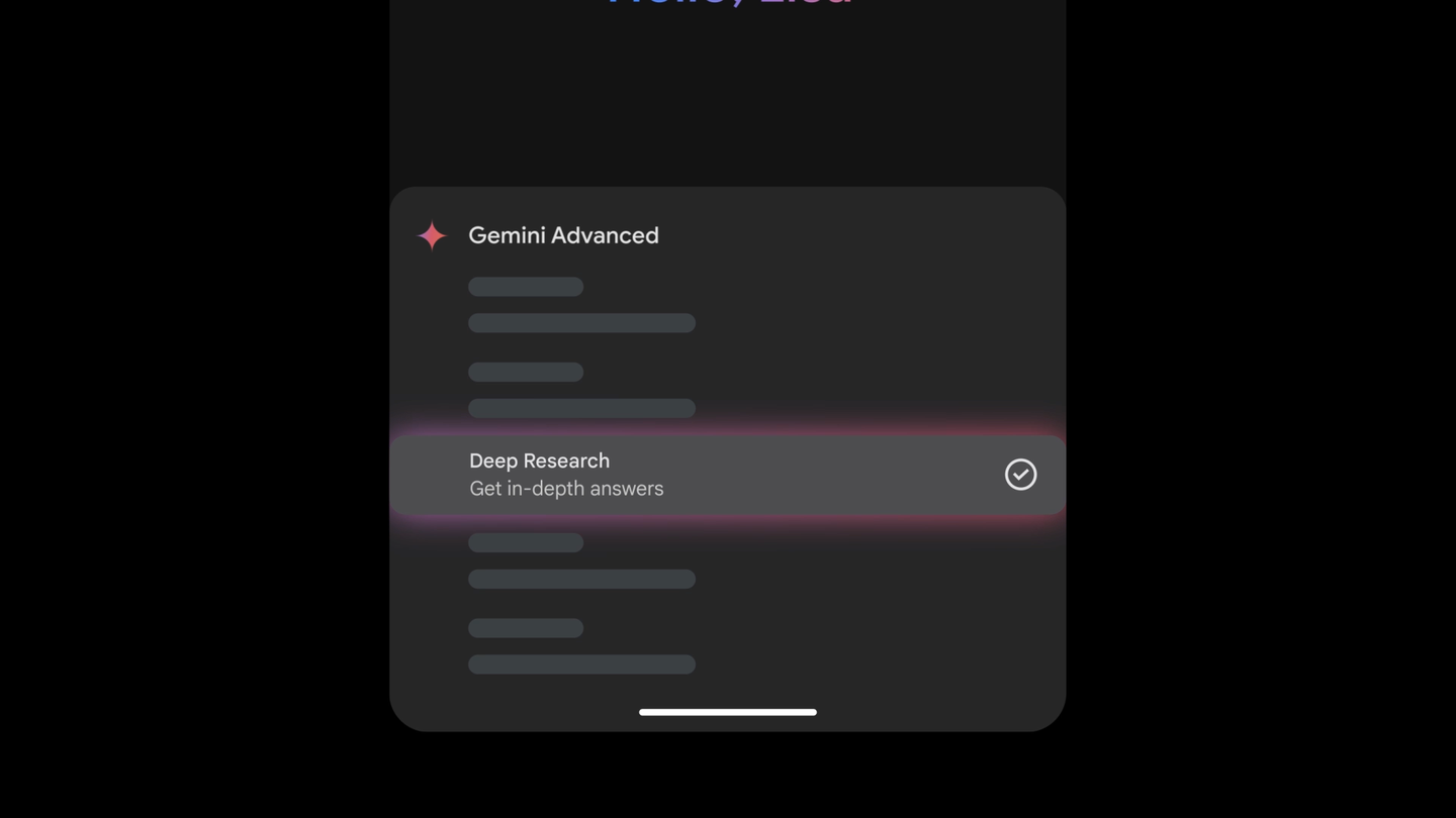 Deep Research débarque sur Gemini Mobile pour les utilisateurs avancés