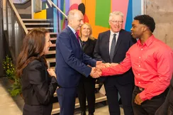 Le Taoiseach visite Google pour célébrer l'avenir des talents technologiques en Irlande