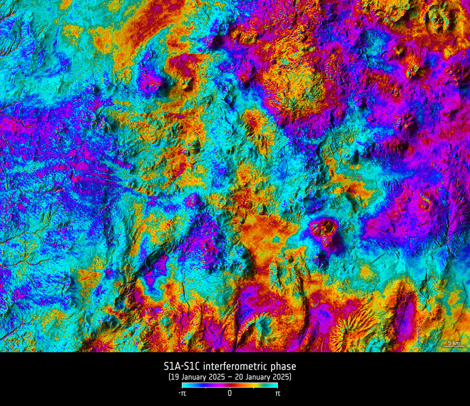 Sentinel-1C : la puissance de la cartographie de la déformation terrestre