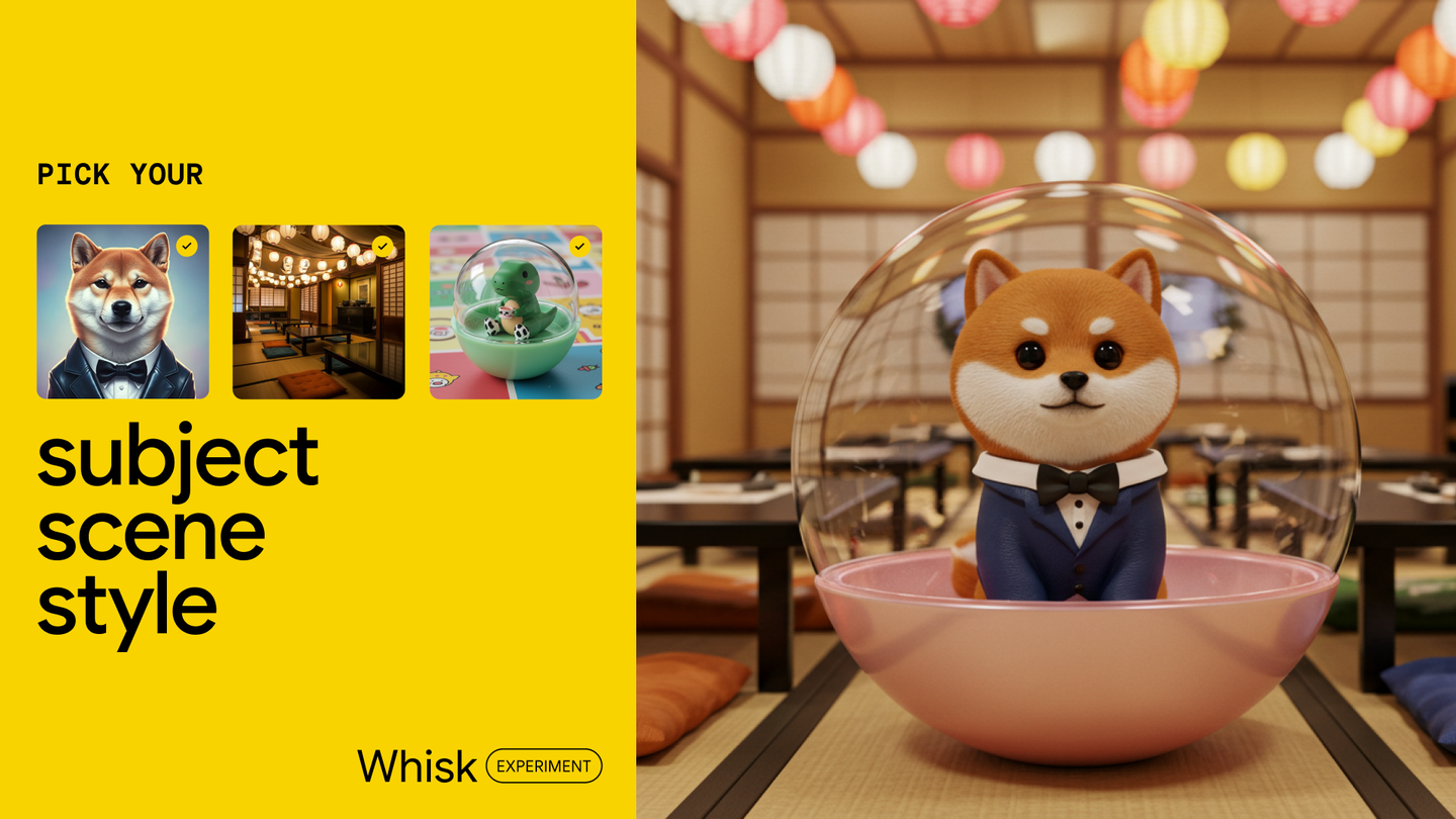 Whisk, l'expérience de Google Labs, s'étend à plus de 100 nouveaux pays