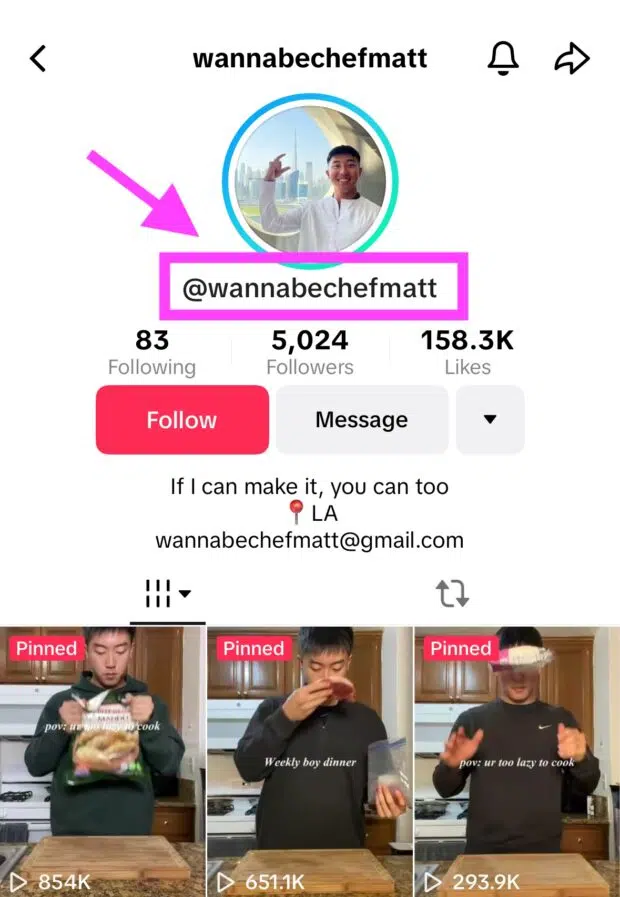 TikTok : Faites le buzz avec un pseudo original