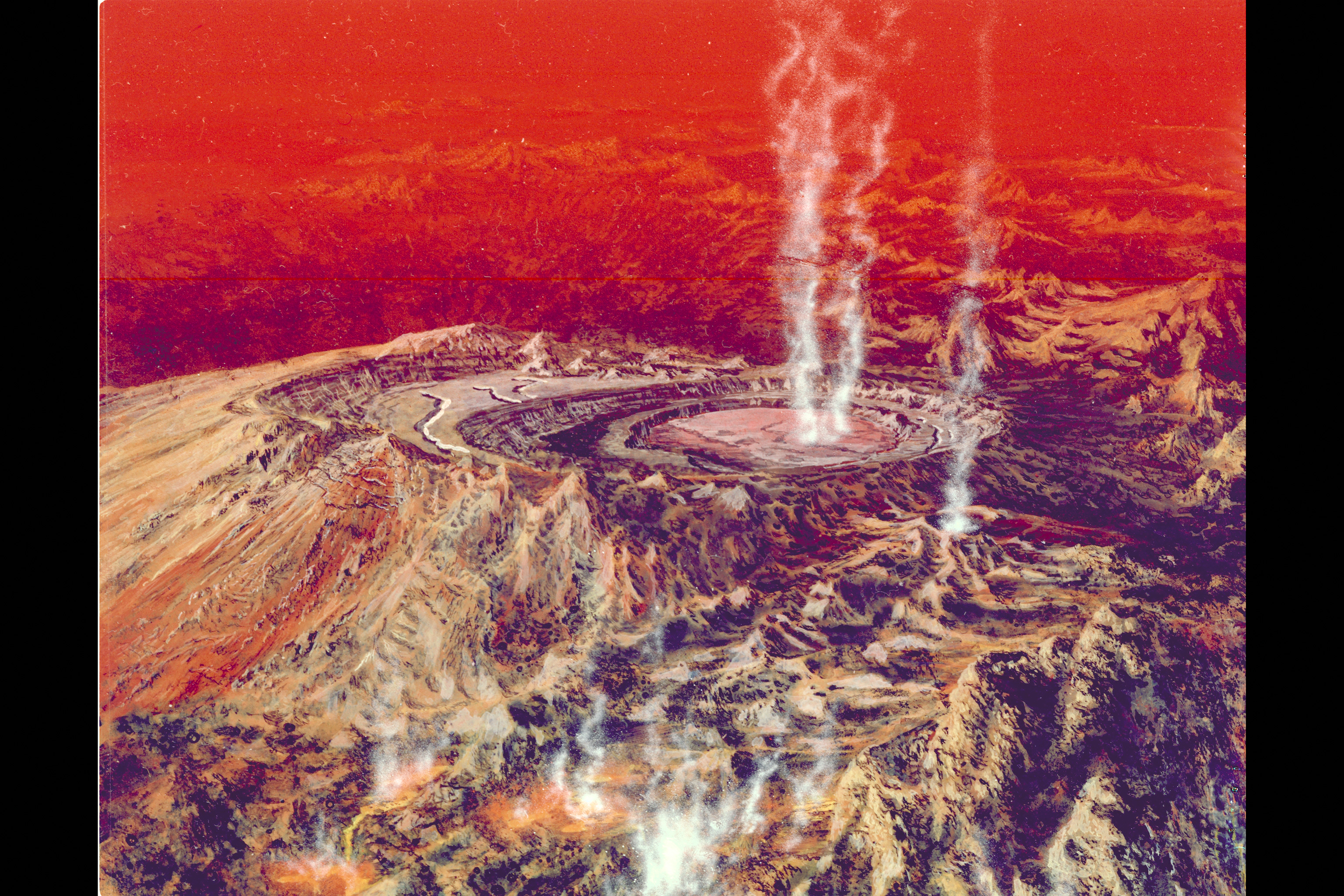 Vénus crache ses vapeurs atmosphériques