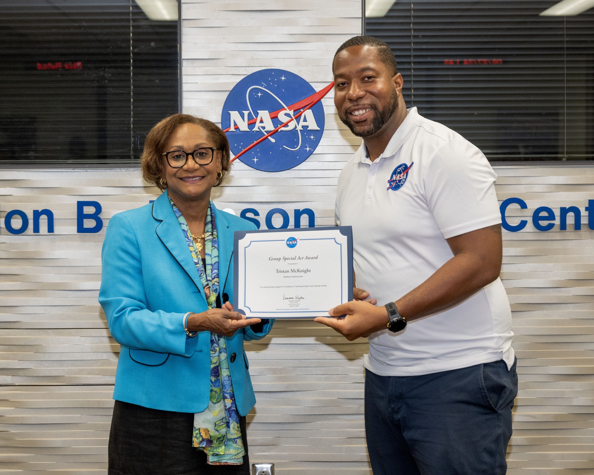 Tristan McKnight, l'artisan des moments historiques de la NASA