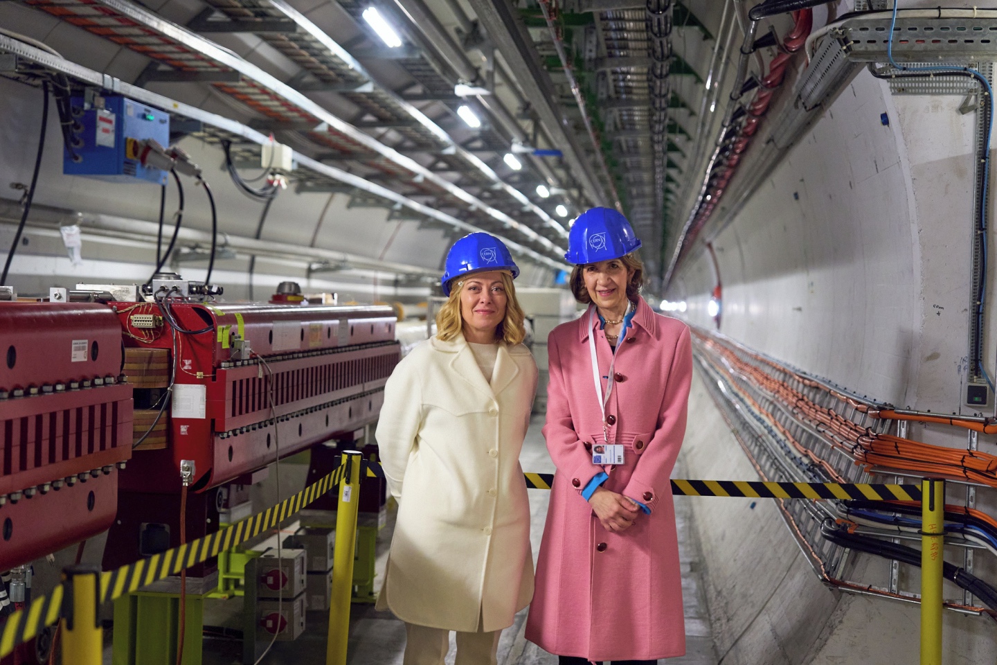 Prime Minister of Italy visits CERN