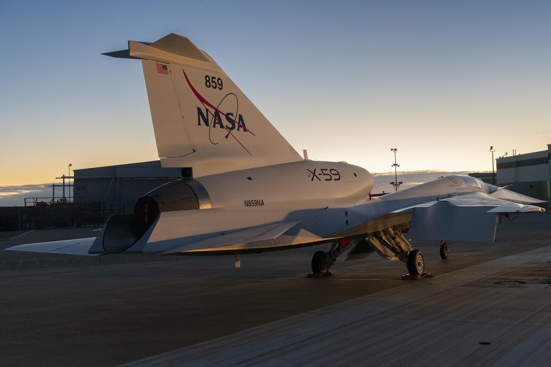 NASA’s X-59 Completes ‘Cruise Control’ Engine Speed Hold Test