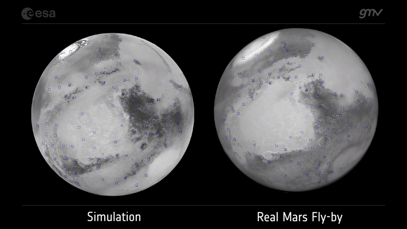 Hera asteroid mission tested self-driving technique at Mars