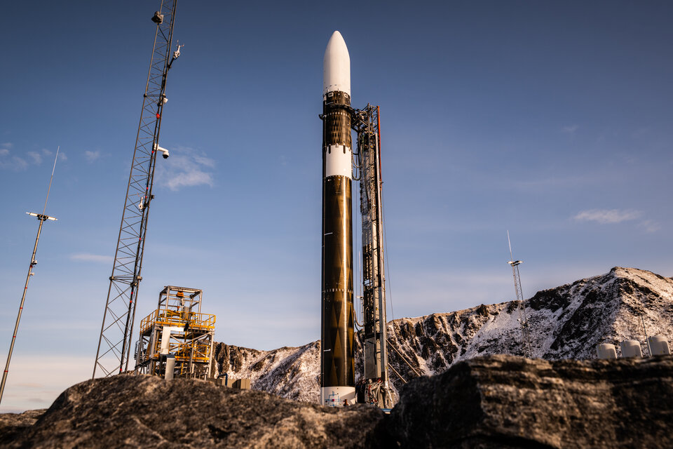 Spectrum takes flight and clears the launch pad