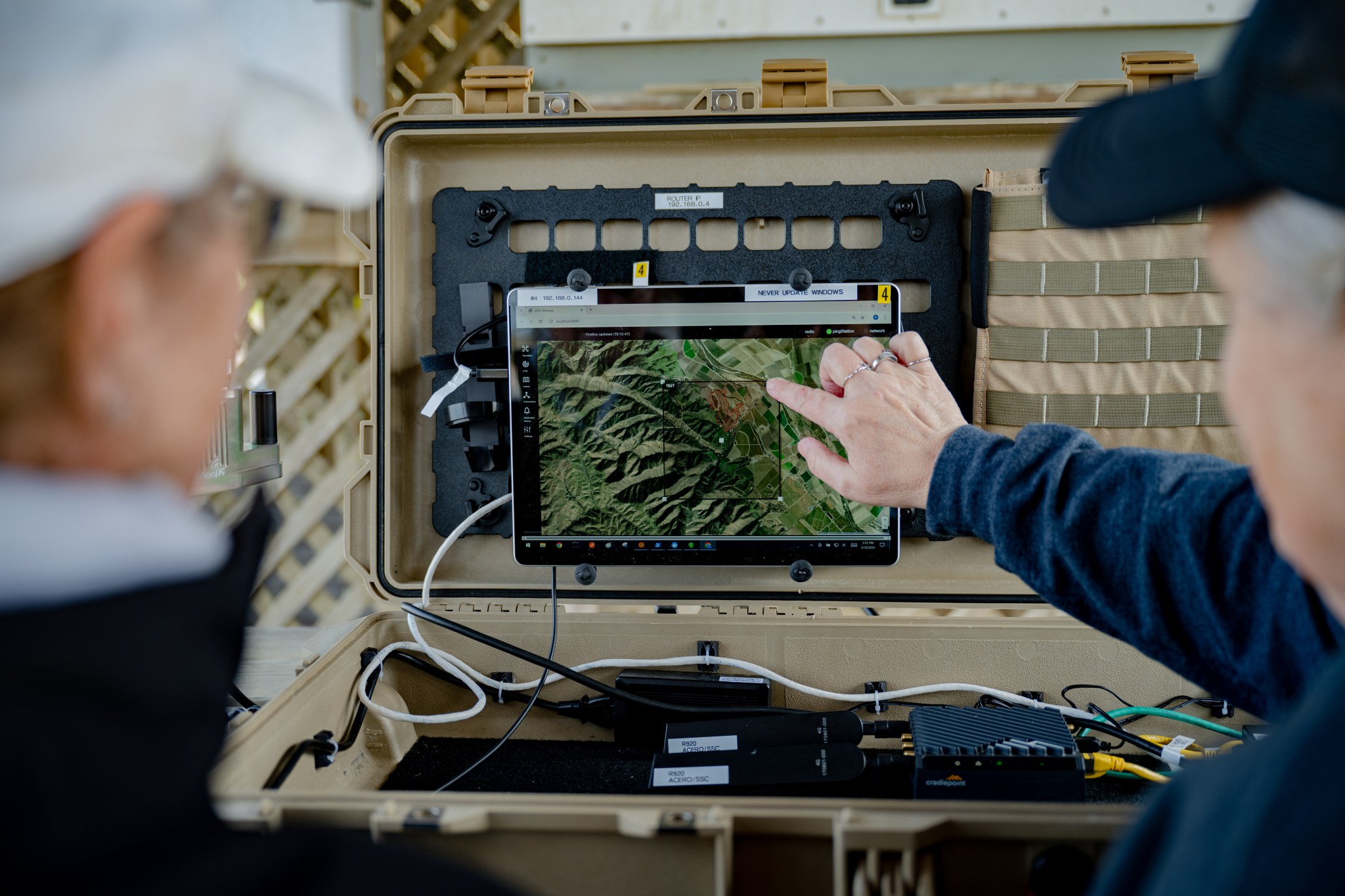 NASA Demonstrates New Wildland Fire Airspace Management System
