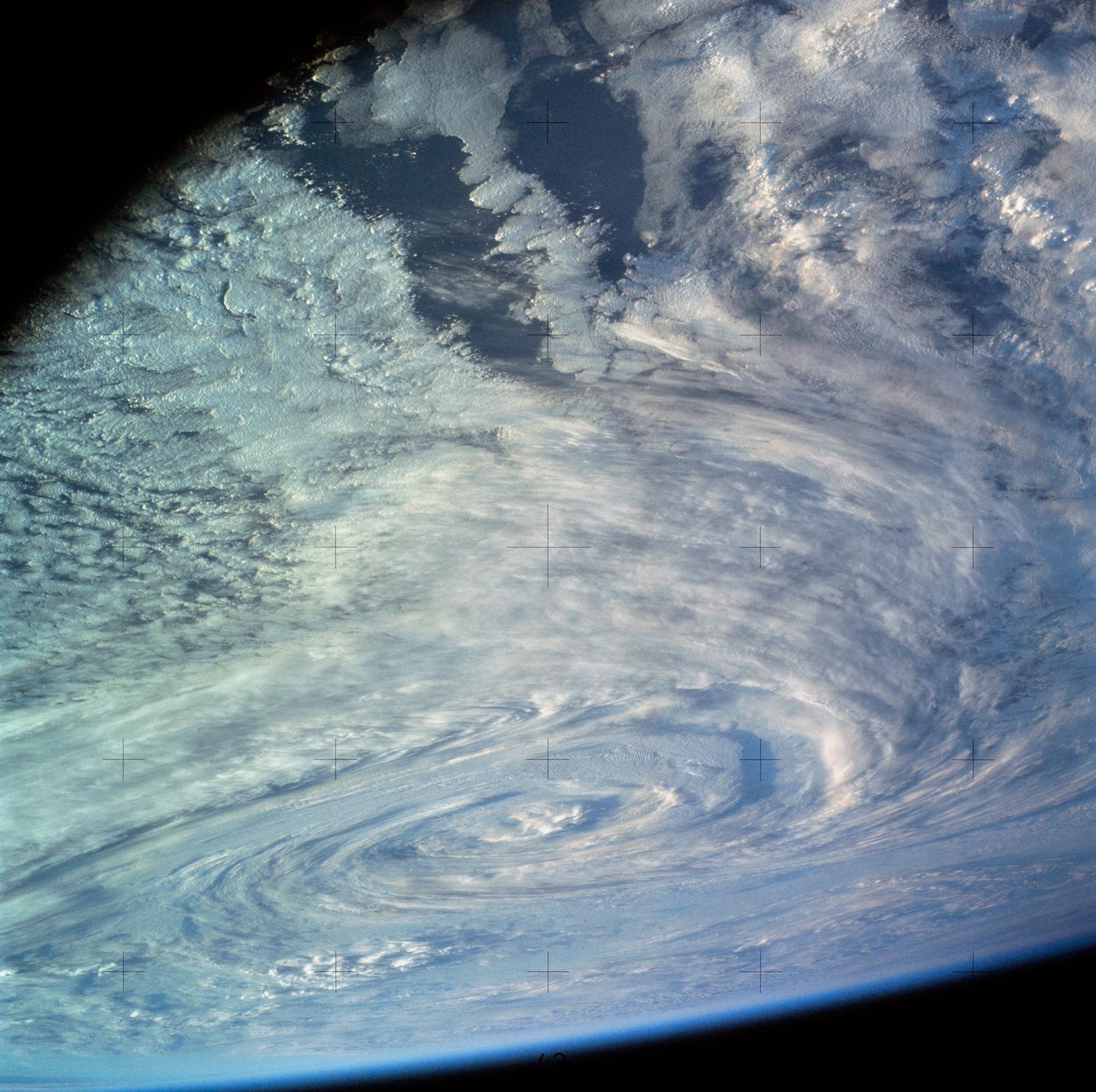 Observing Storms from Skylab