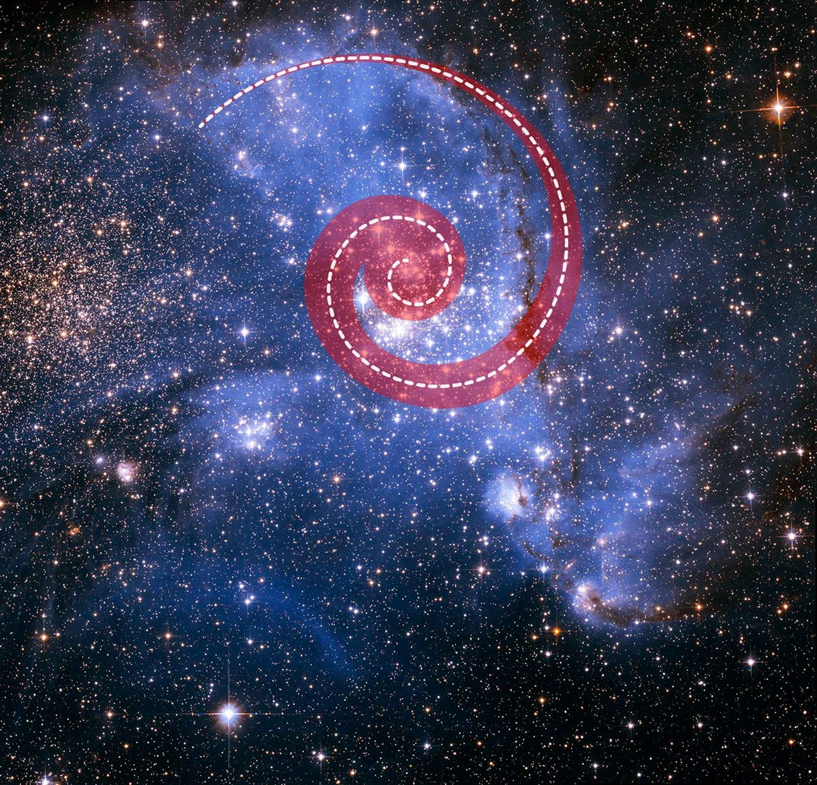 Hubble Spots Stellar Sculptors in Nearby Galaxy