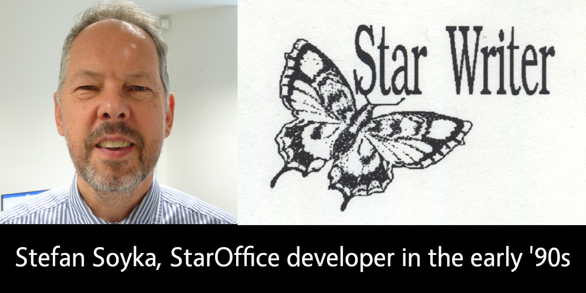 Before LibreOffice there was OpenOffice, and before OpenOffice there was StarOffice…