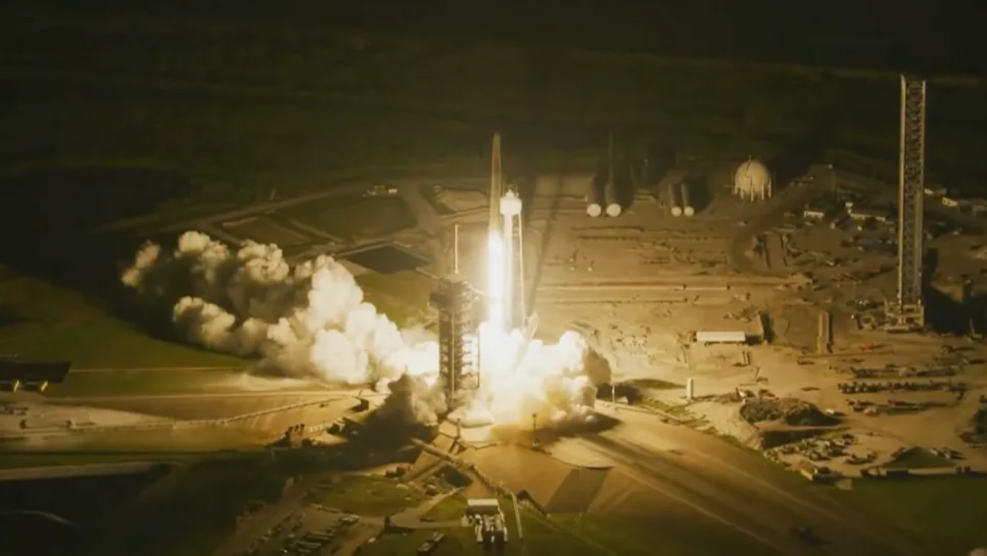 Lift off: CERN engineer travels to space