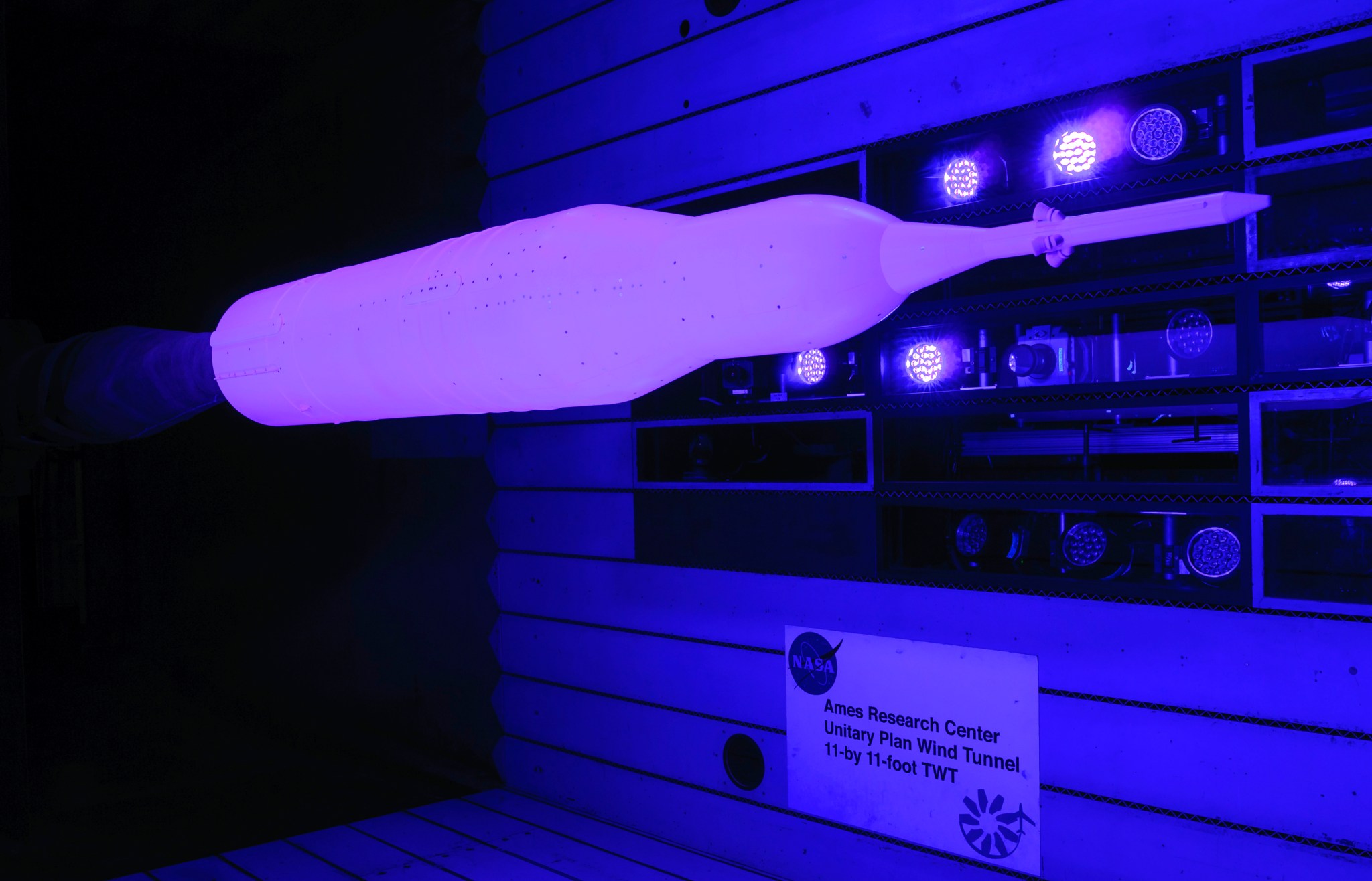 NASA Advances Pressure Sensitive Paint Research Capability