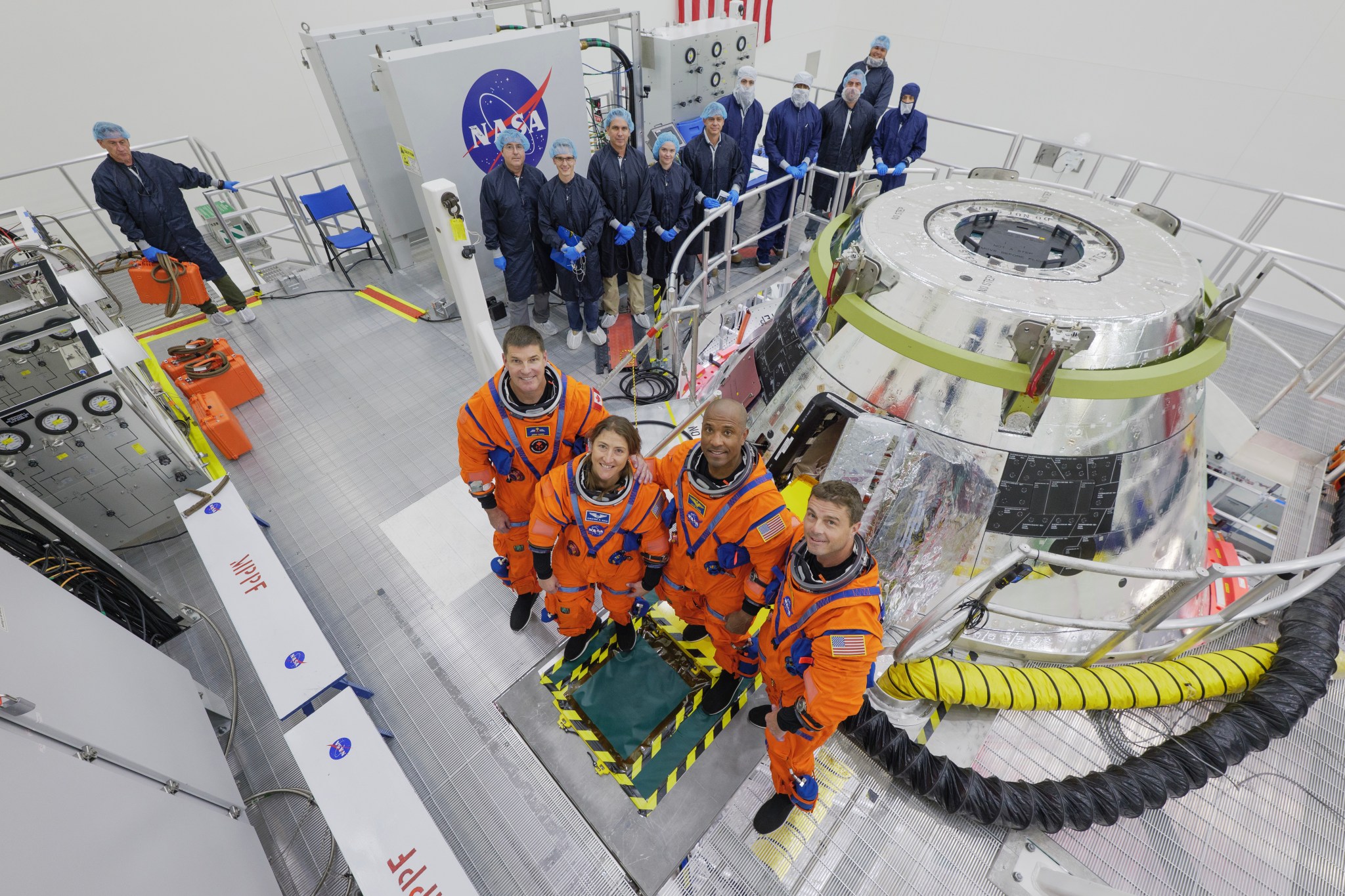 NASA’s Artemis II Crew Trains in Orion