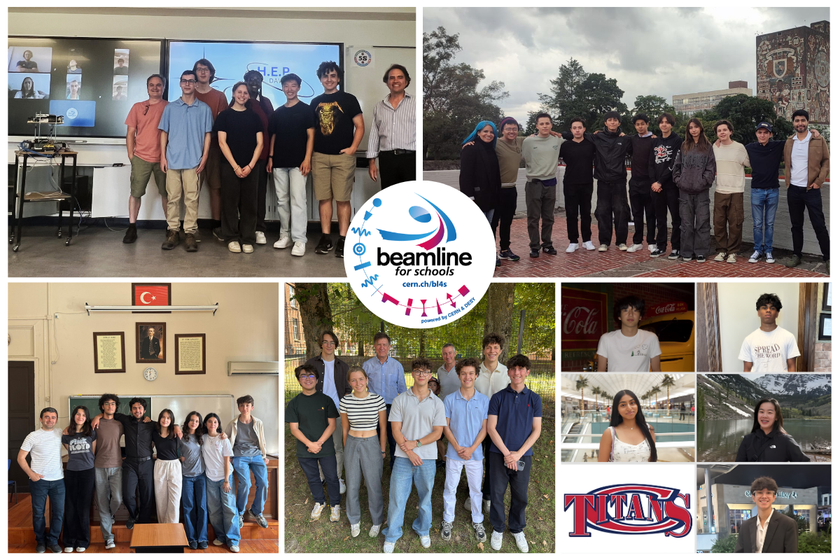Students from Belgium, Canada, Mexico, Türkiye and the USA win the 12th edition of Beamline for Schools