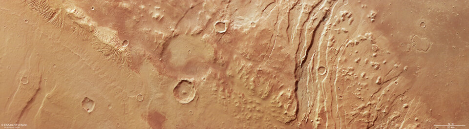 When martian ground falls apart