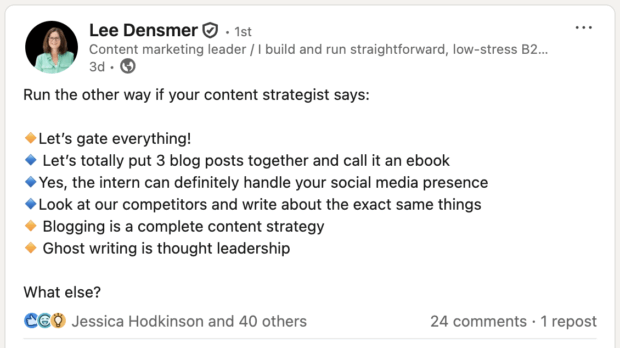 What to post on LinkedIn: 30 ideas plus examples