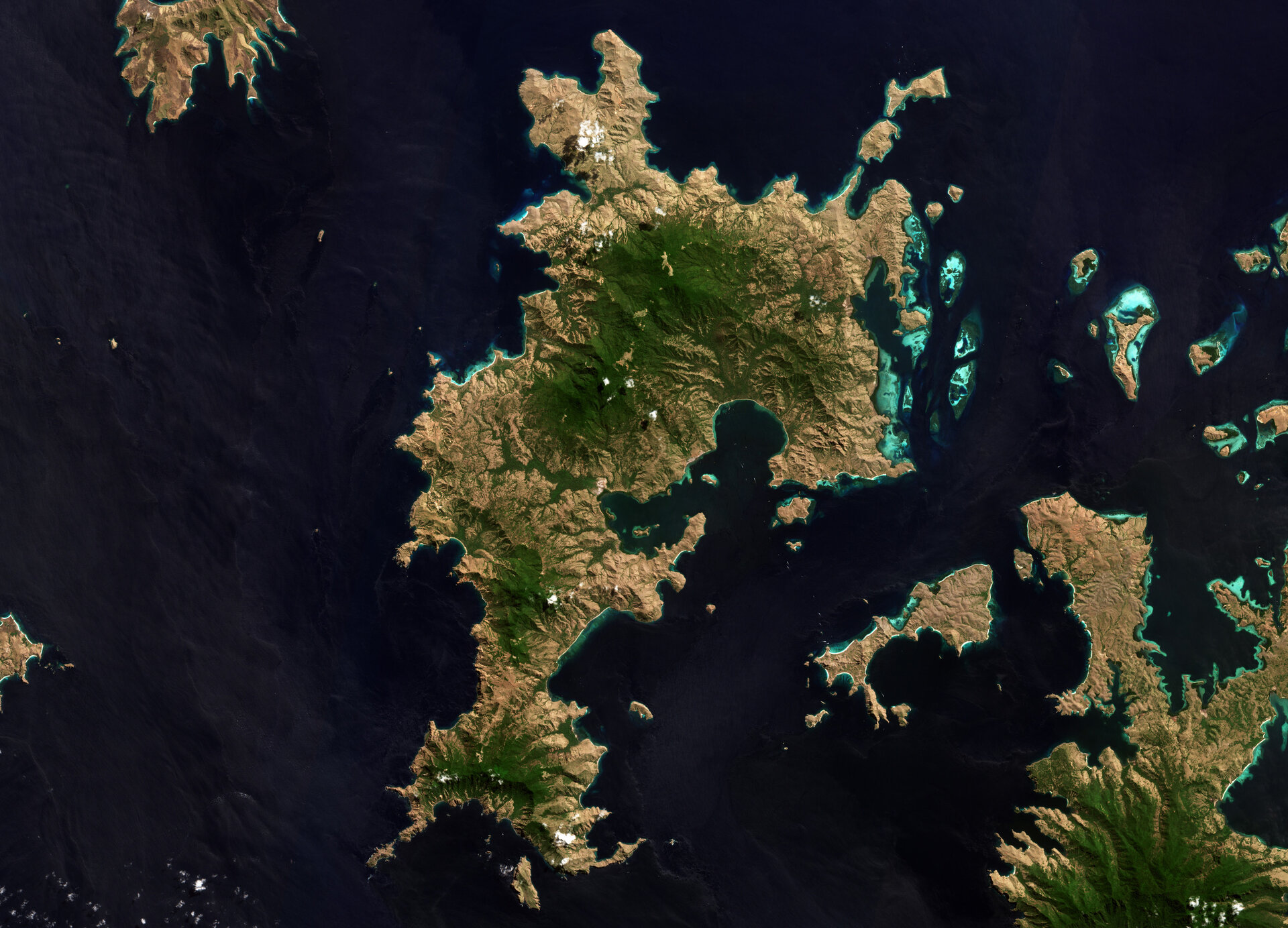 Earth from Space: Komodo Island, Indonesia