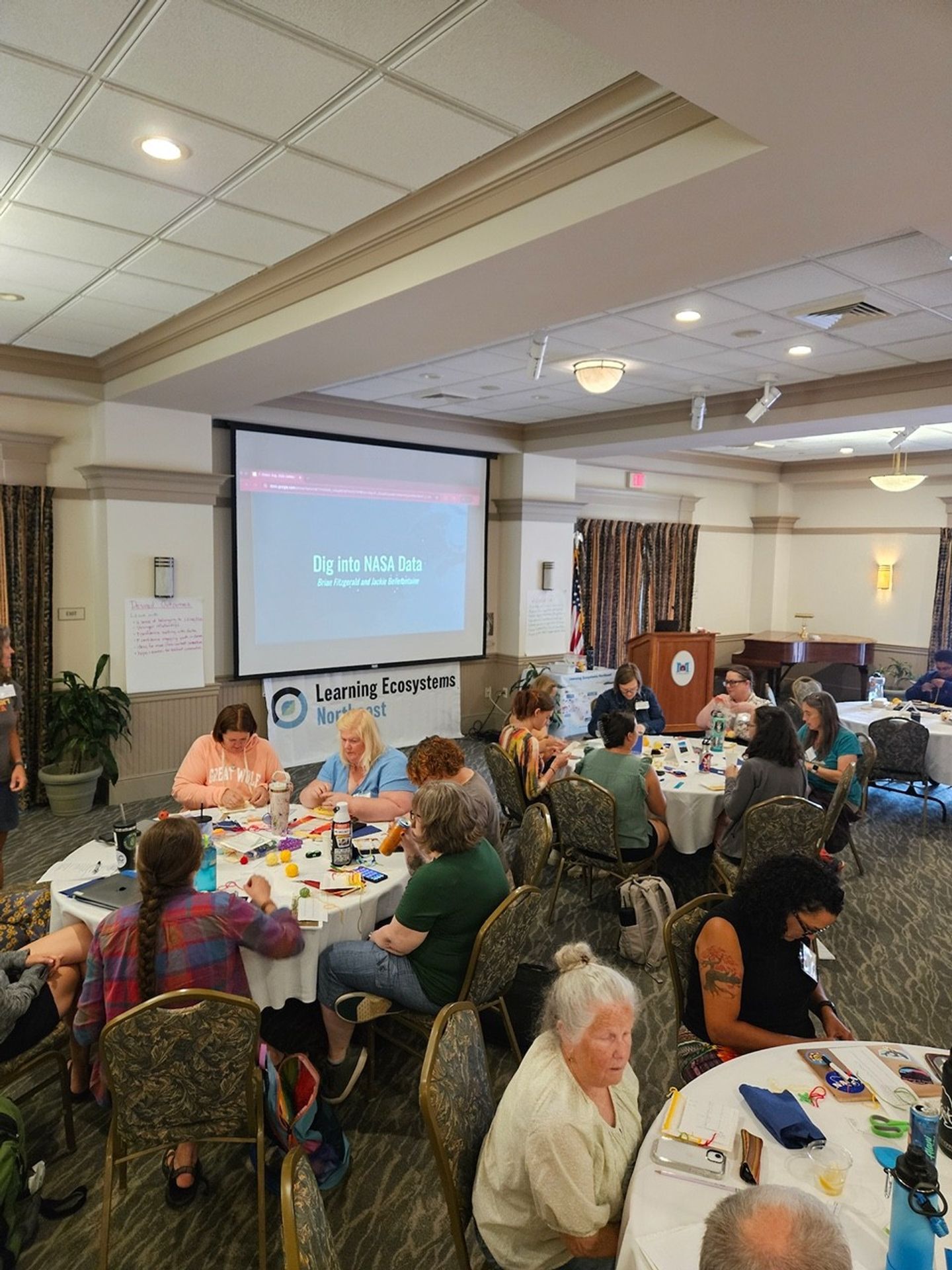 Connecting Educators with NASA Data: Learning Ecosystems Northeast in Action