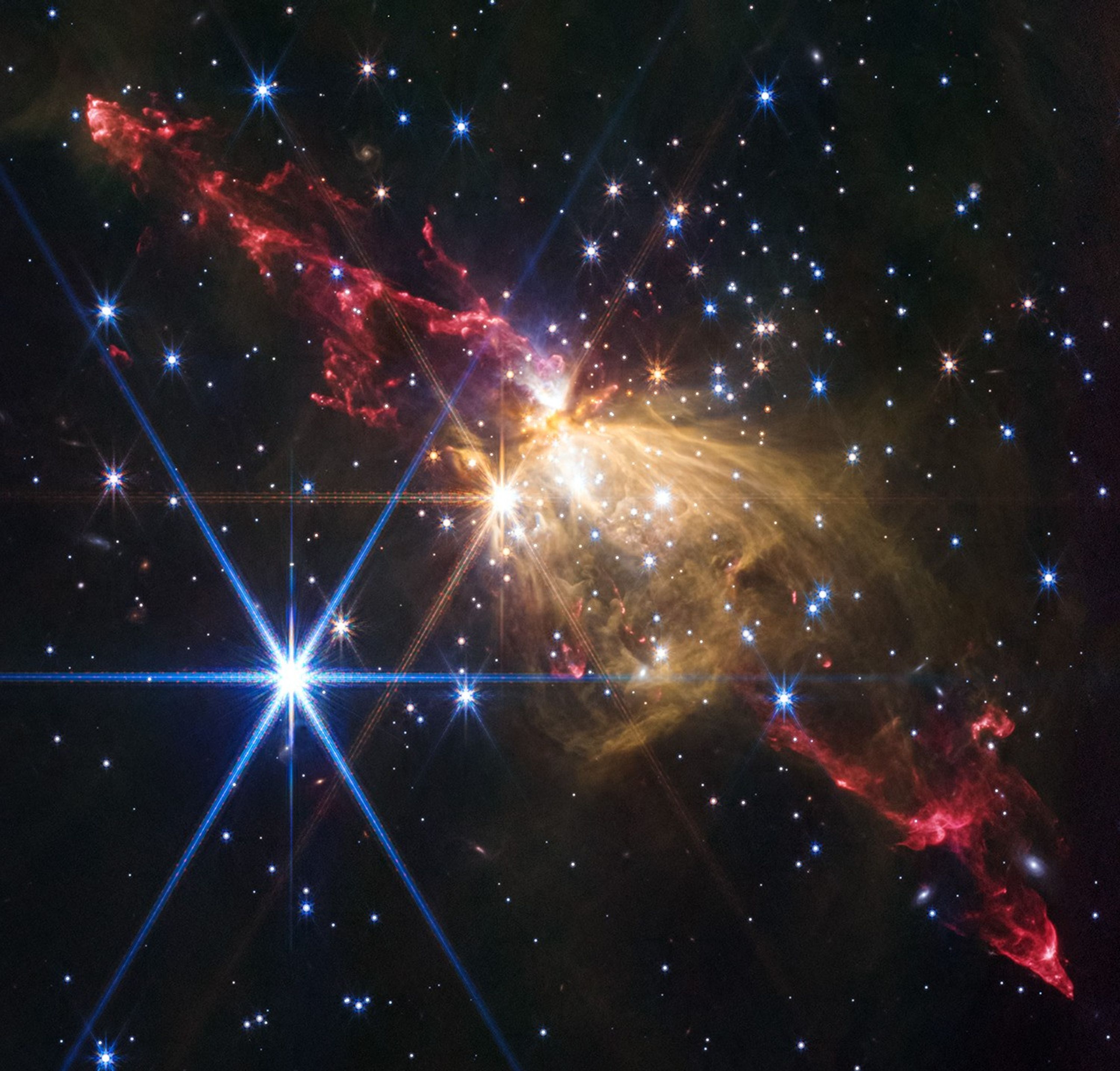 NASA’s Webb Observes Immense Stellar Jet on Outskirts of Our Milky Way