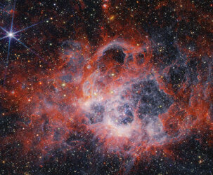 Glittering glimpse of star birth