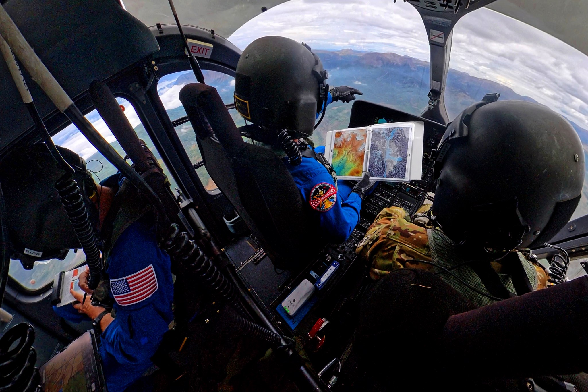 Helicopter Training for Artemis Missions