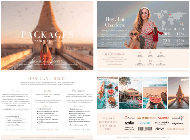 Influencer media kit 101: Free template and expert tips