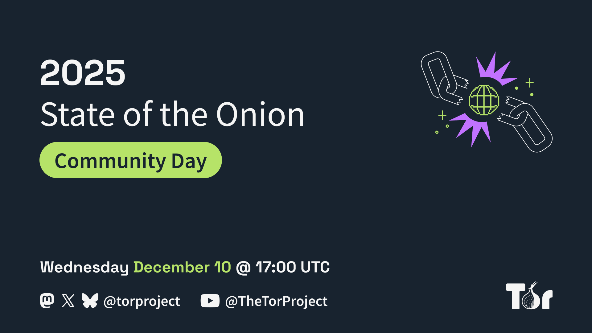Keeping the internet free together: State of the Onion Community Day