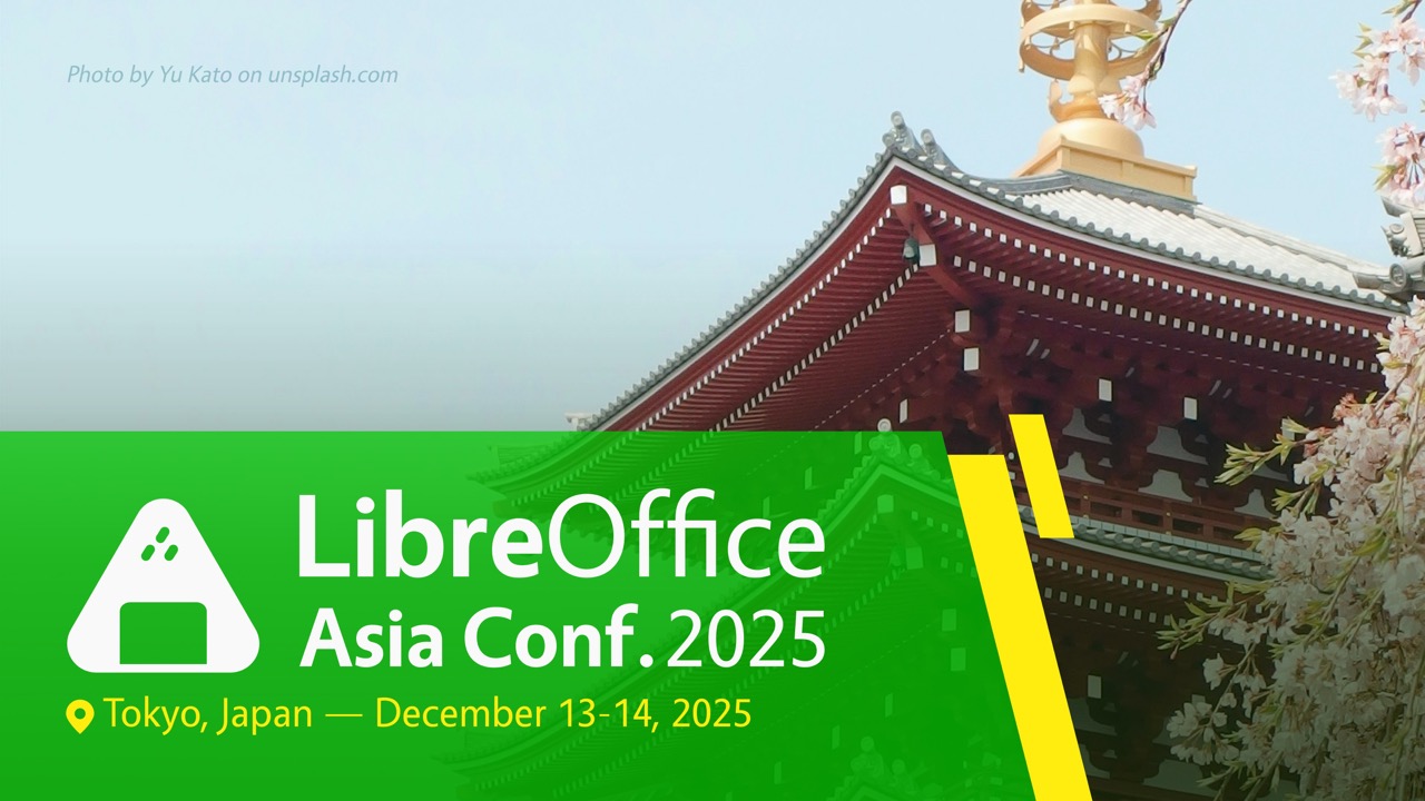 LibreOffice Asia Conference 2025 Japan is coming!