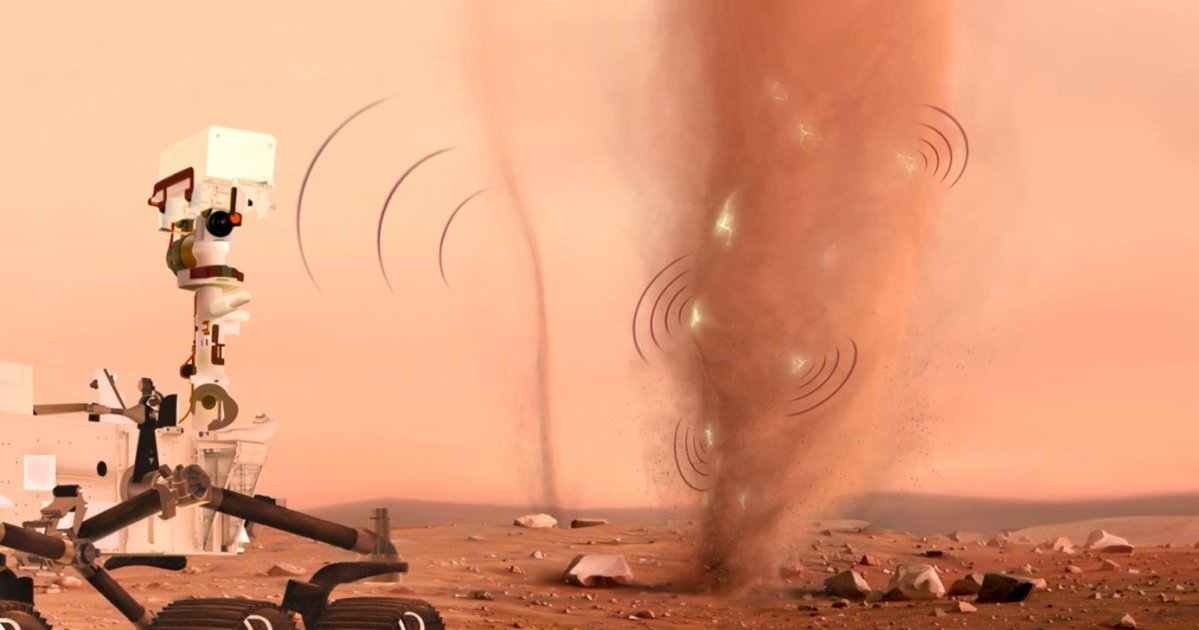 Première détection de décharges électriques sur Mars