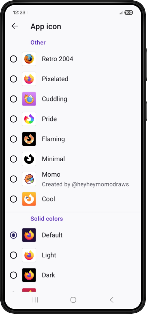 Translate the web your way, plus choose the Firefox icon that suits your vibe