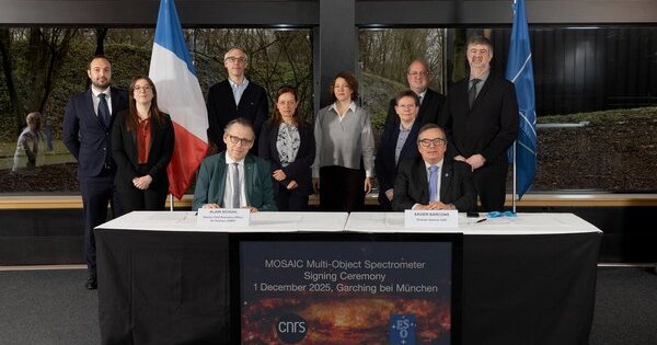 MOSAIC : l'Observatoire de Paris-PSL au cœur de la réalisation des instruments du futur ELT