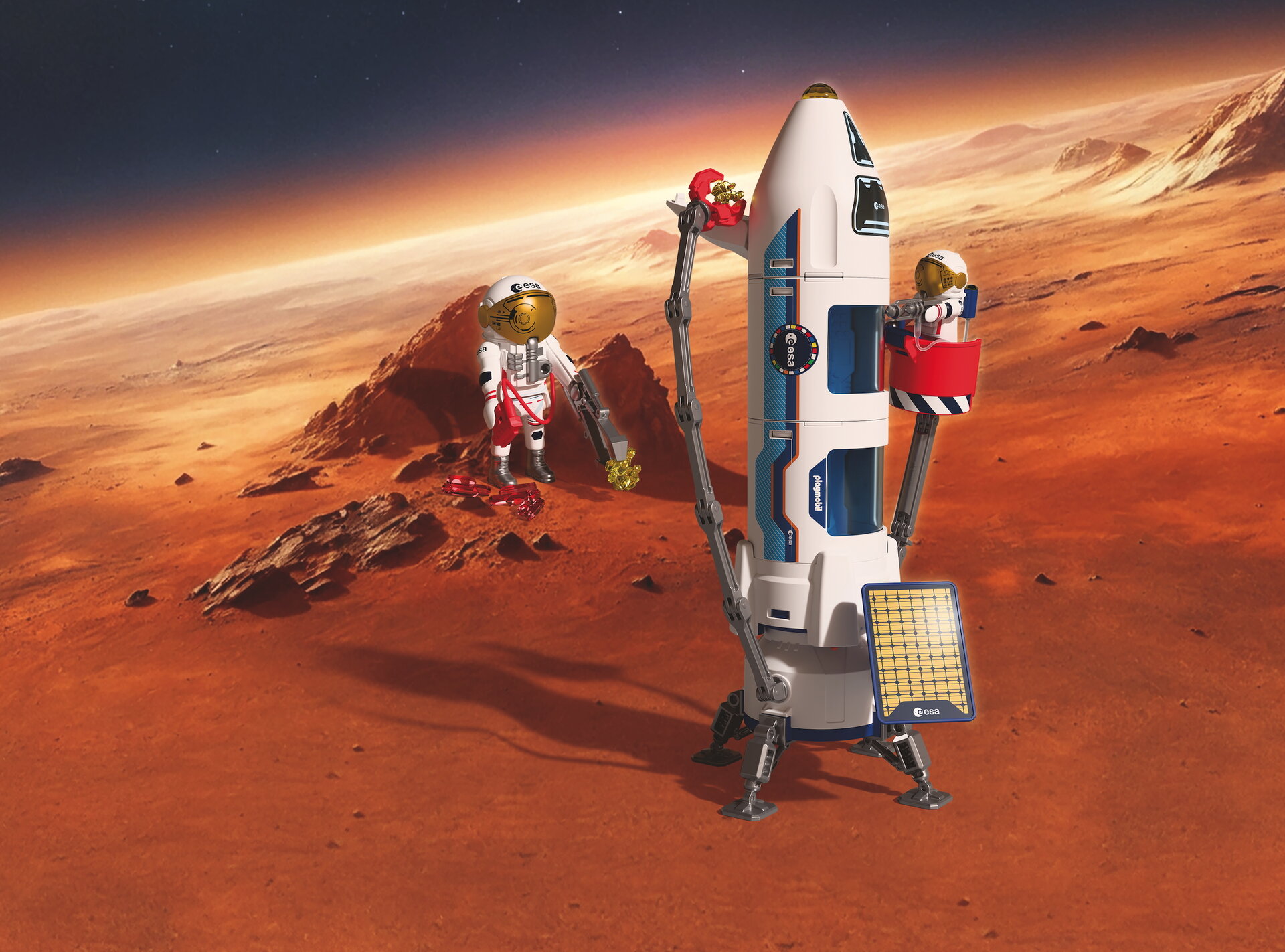 ESA and Playmobil launch Mars mission collection