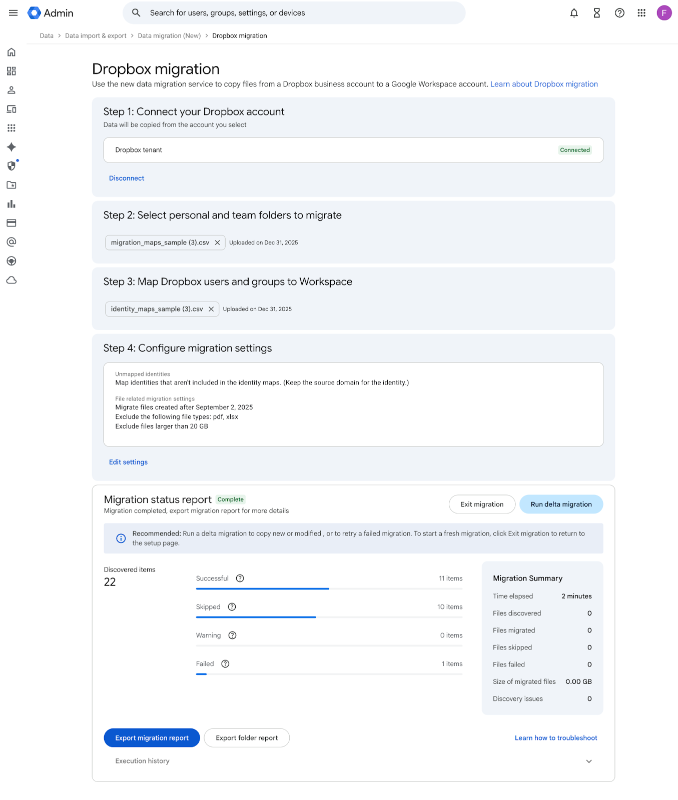 Google Drive accueille Dropbox à bras ouverts : la migration massive est désormais en GA !