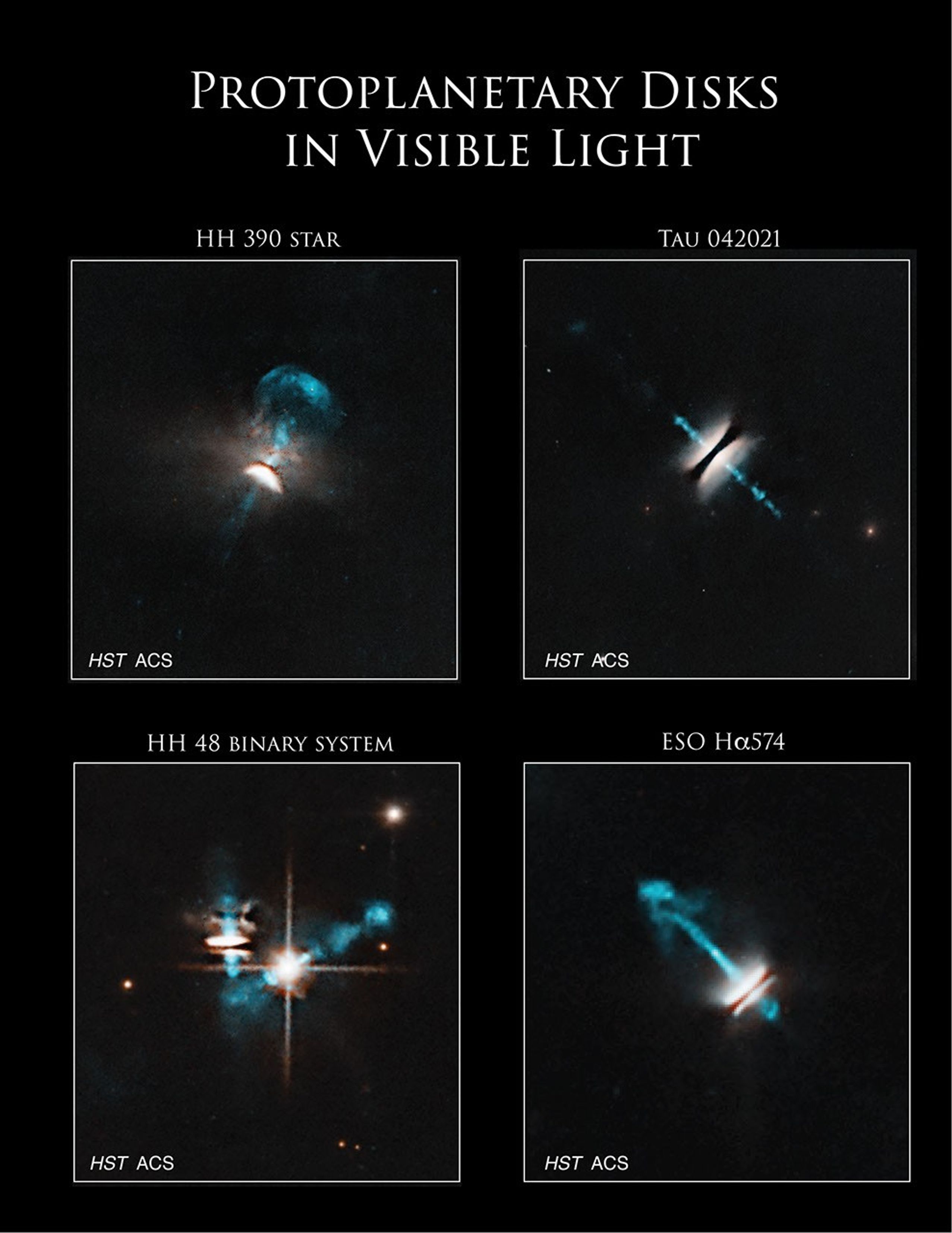 Hubble’s Album of Planet-Forming Disks