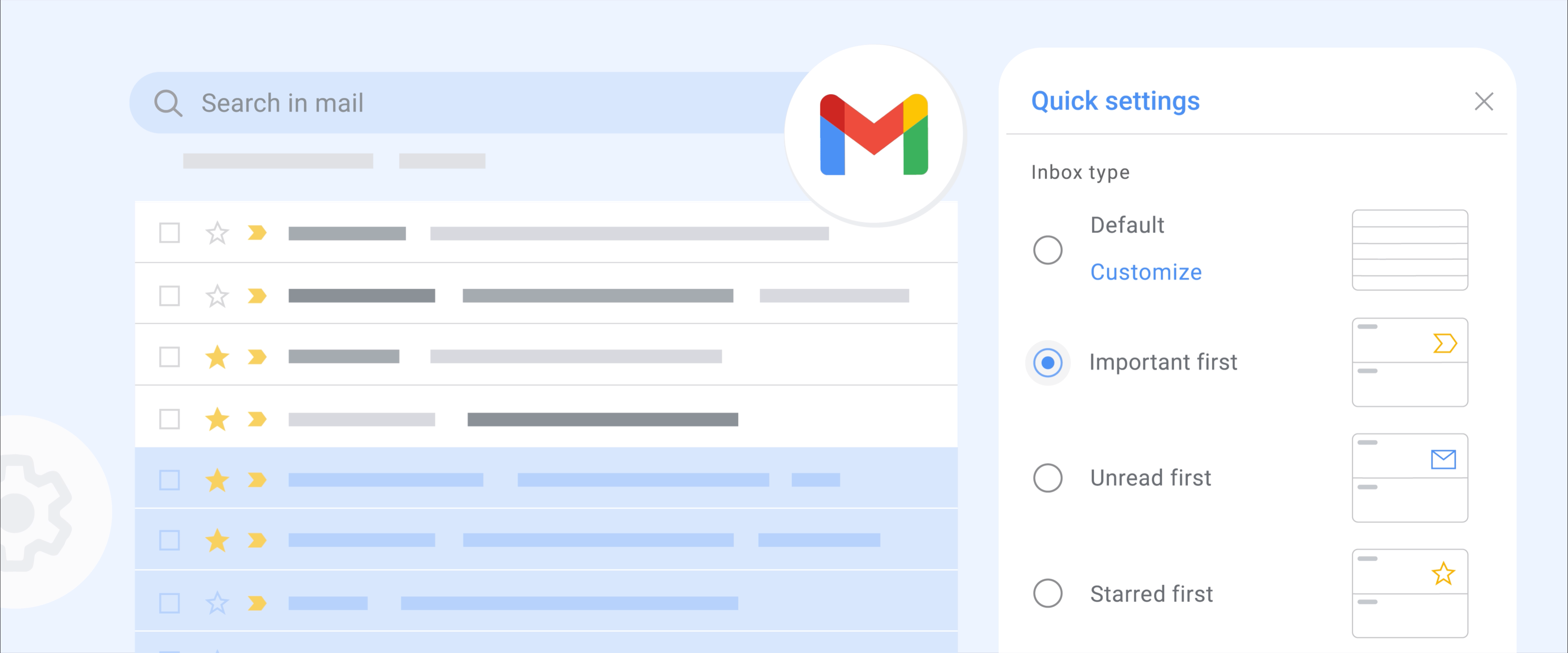 Gmail : Choisissez votre champ de bataille pour dompter l'infobésité de votre boîte de réception